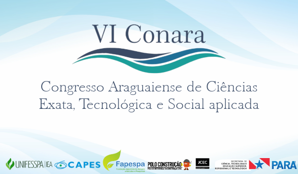 VI Congresso Araguaiense de Cincias Exata, Tecnolgica e Social Aplicada - Conara