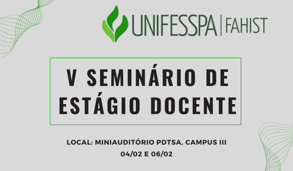 V Seminrio de Estgio Docente de Histria