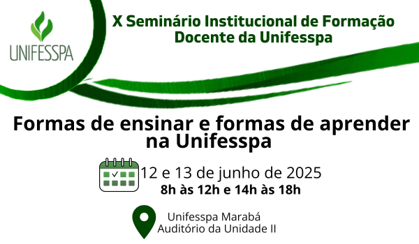 X Seminrio Institucional de Formao Docente da Unifesspa