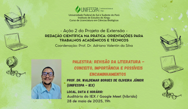 Reviso da literatura: conceito, importncia e possveis encaminhamentos; Ao 02 do Projeto de Extenso "Redao cientfica na prtica"