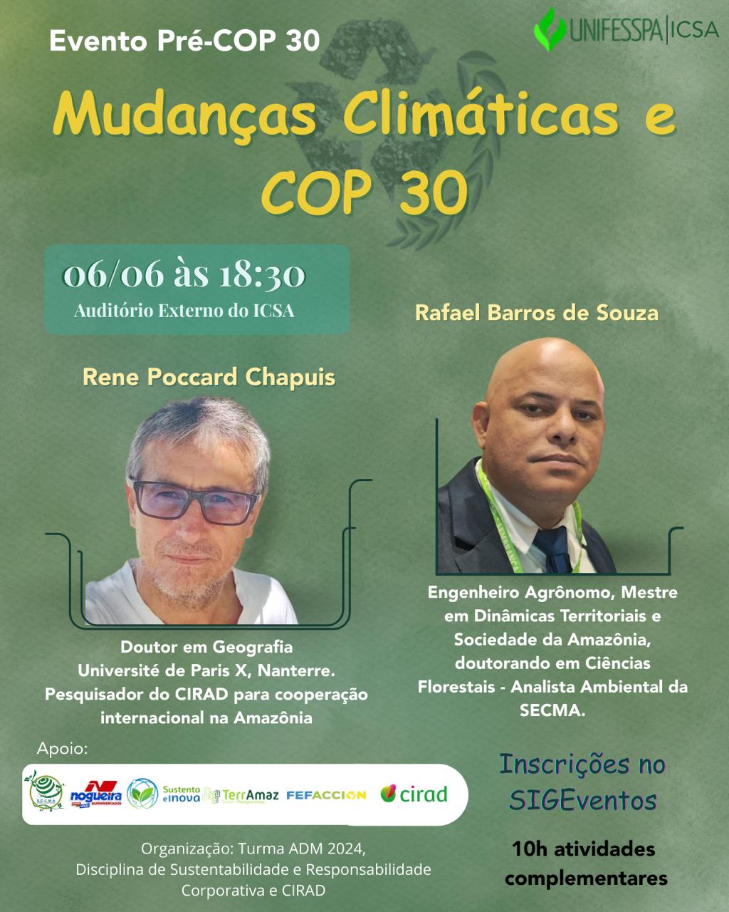 Pr COP 30 - Mudanas Climticas e COP 30